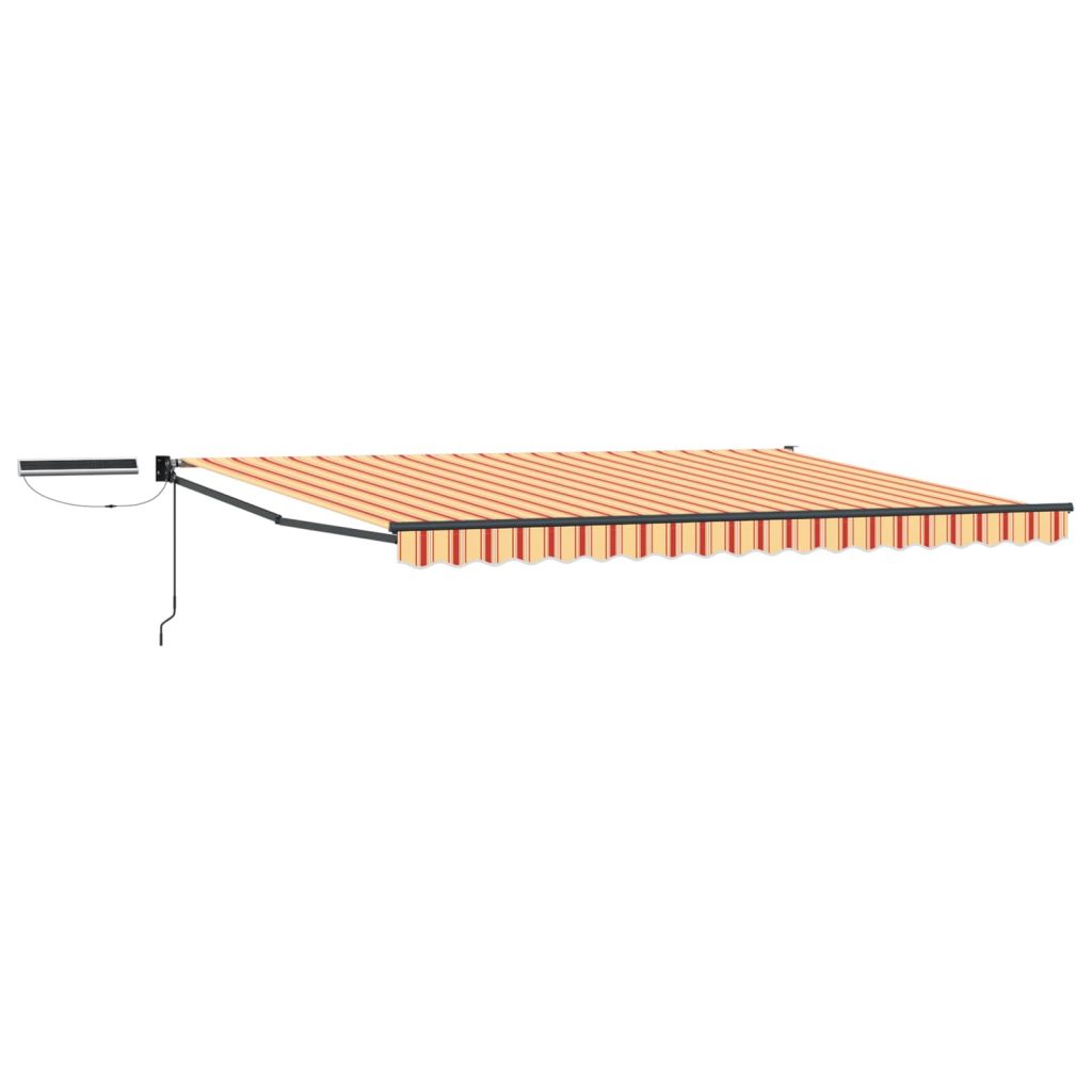 Sähkökäyttöinen Vedettävä Varjo Monivärinen 4 × 3 m