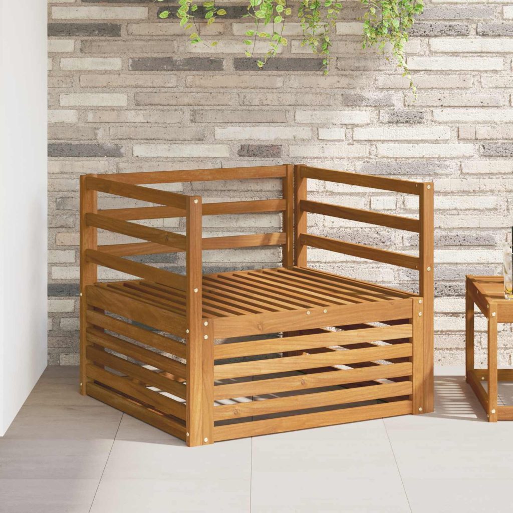 2 Kappale Sohva käsinojilla Luonnollinen