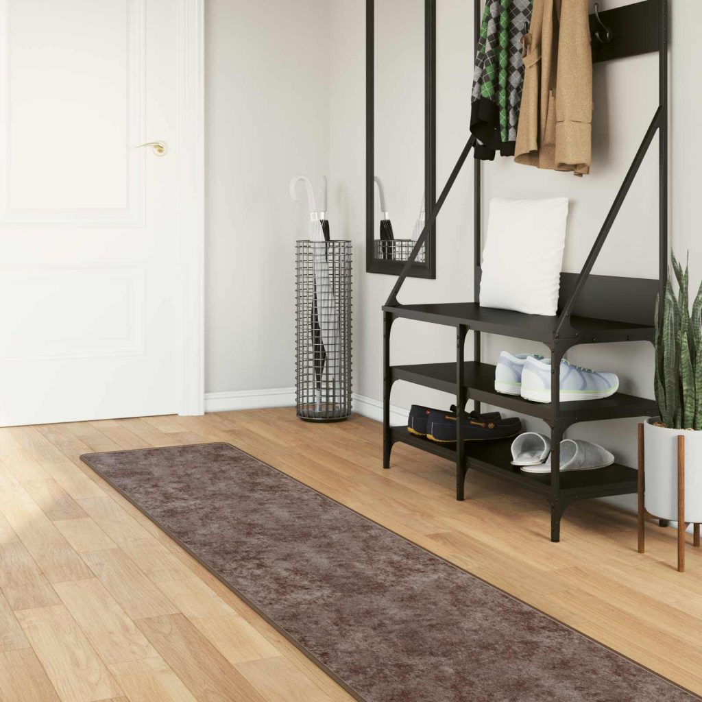 Mattojuoksija MARSA Harmaa 300 x 50 cm Polyesteri ja PVC