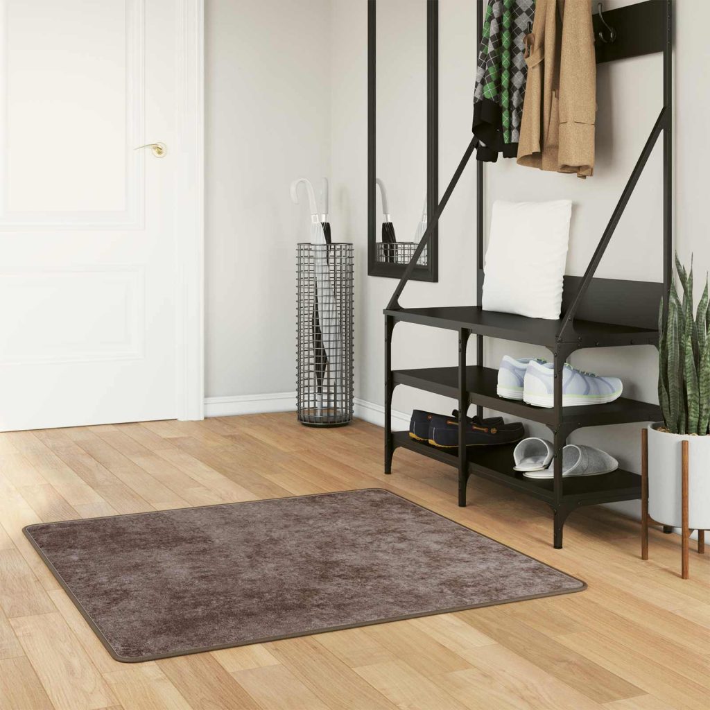 Mattojuoksija MARSA Harmaa 100 x 100 cm Polyesteri ja PVC