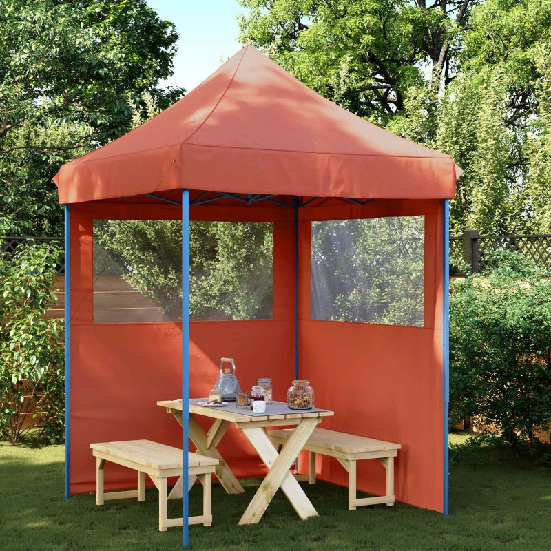 Juhlateltta Terrakotta 200 x 200 x 306 cm Oxford-kangas