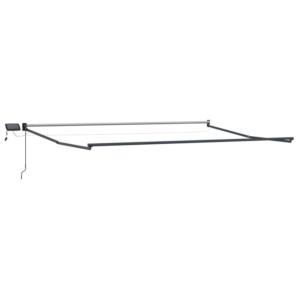 Sähkökäyttöinen ulosvetokangasrunko Antrasiitti 4 x 2 m