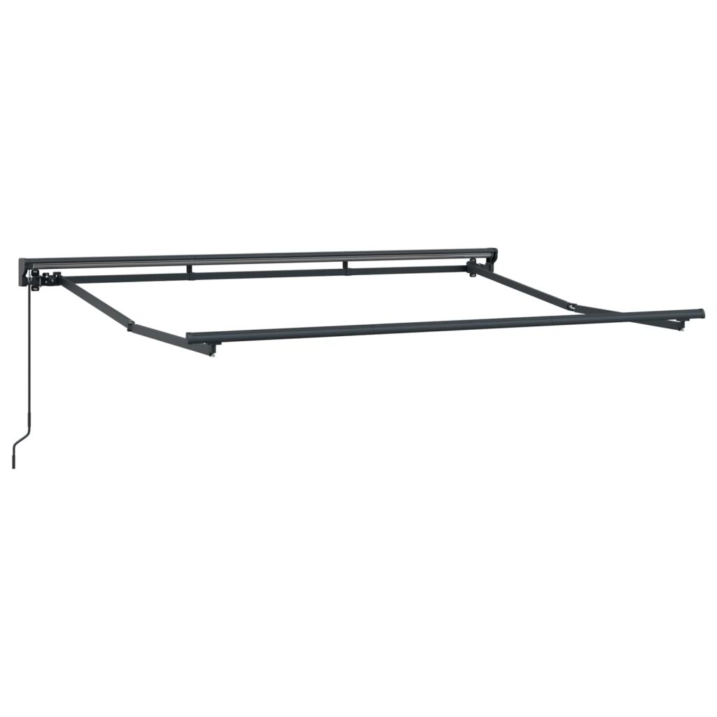 Manuaalinen markiisi-runko Antrasiitti 2,5 x 2 m Teräs