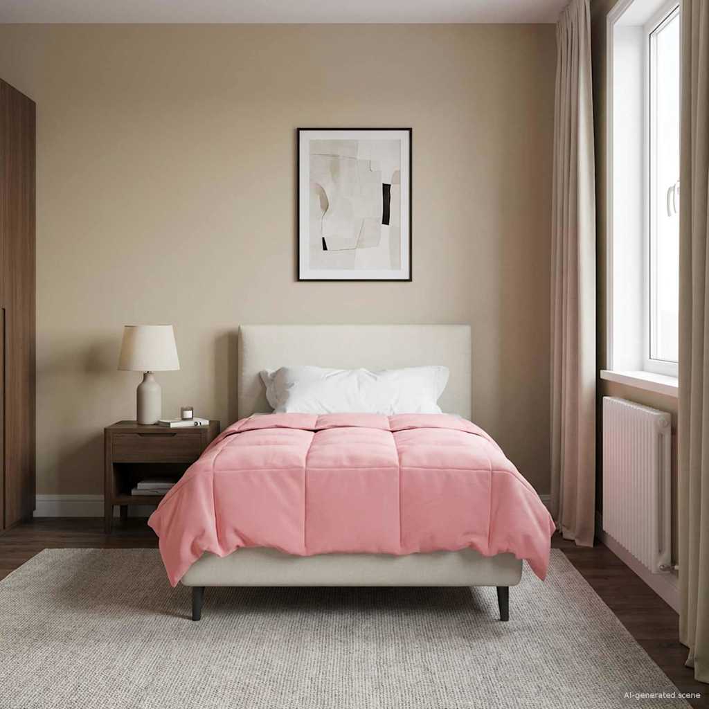 Talvityyny Quiltottu Pinkki 135 x 220 cm Mikrokuitu