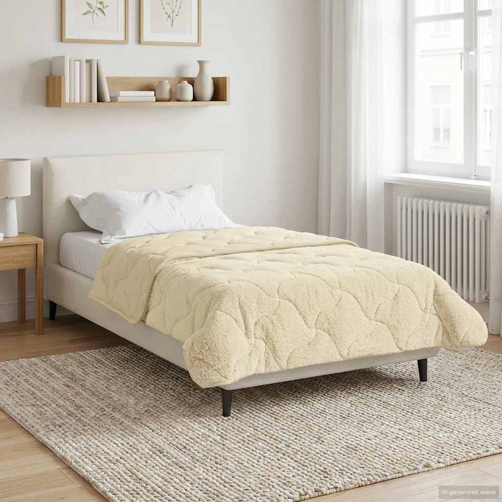 Talvityyny Kerma 155 x 220 cm Mikrokuitu ja teddy fleece