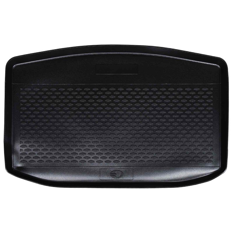 Trunk matto Musta sopii SEAT IBIZA matalalle lattialle TPE