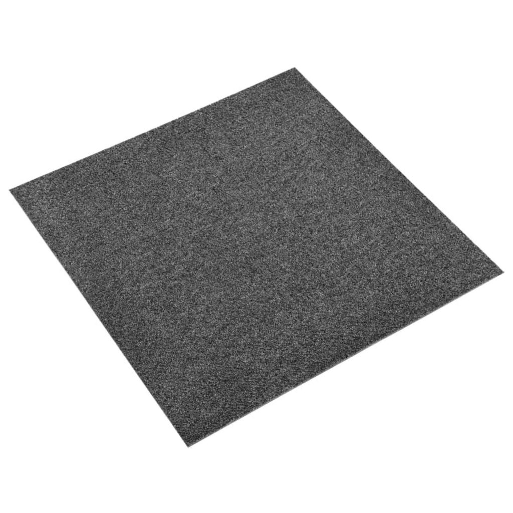 Matto 20 pcs Antrasiitti 50 x 50 cm 100% polypropeeni