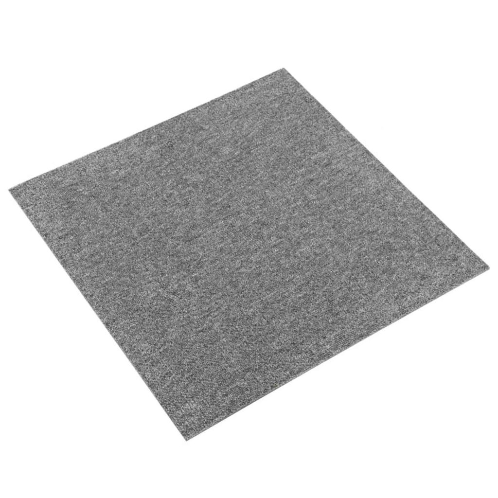 Matto 20 pcs Harmaa 50 x 50 cm 100% polypropeeni