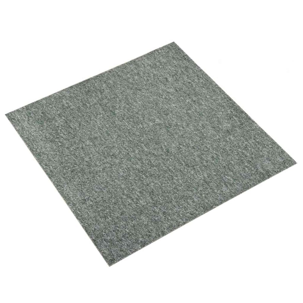 Matto 20 pcs Vihreä 50 x 50 cm 100% polypropeeni
