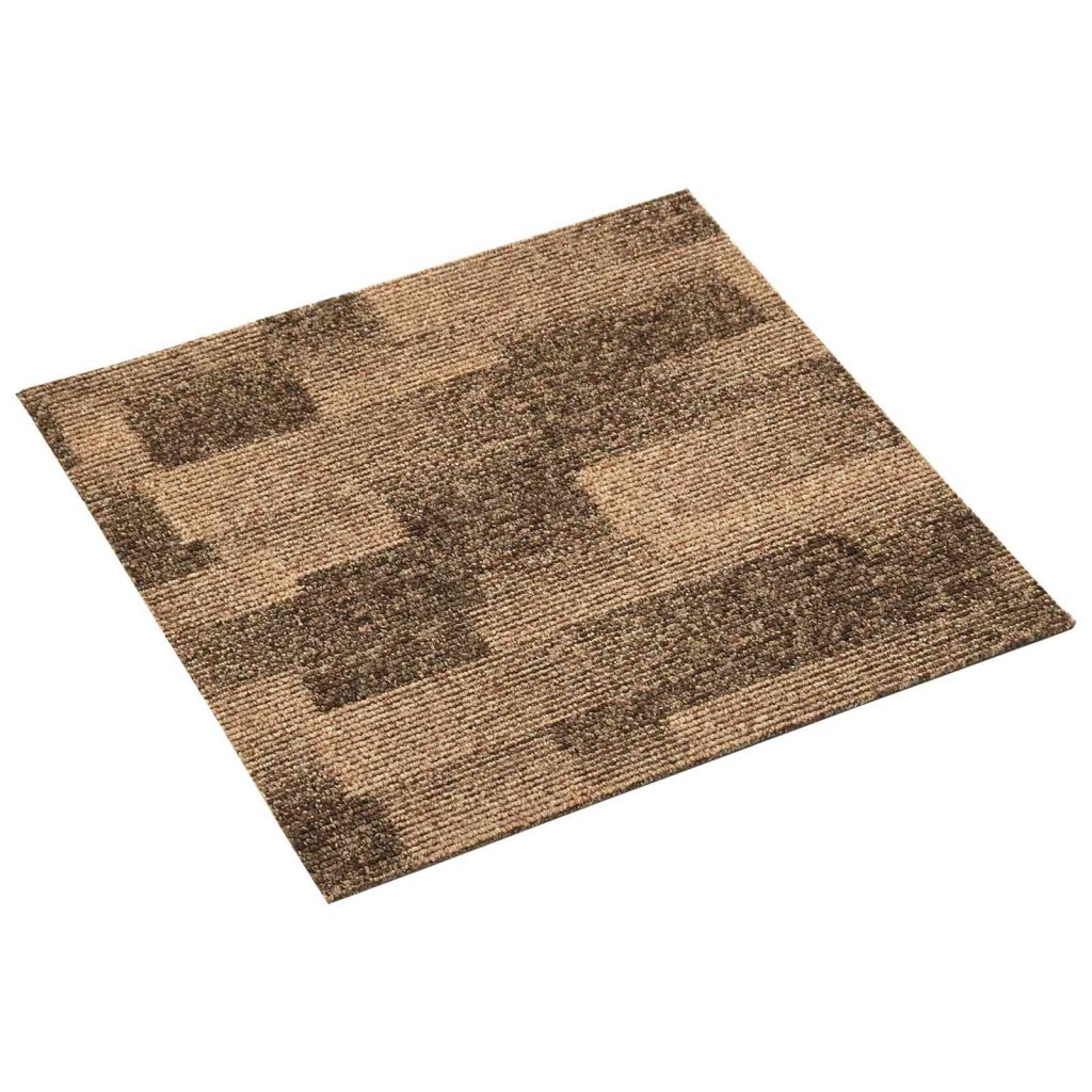 Lattiamatto 20 pcs Ruskea 50 x 50 cm PP
