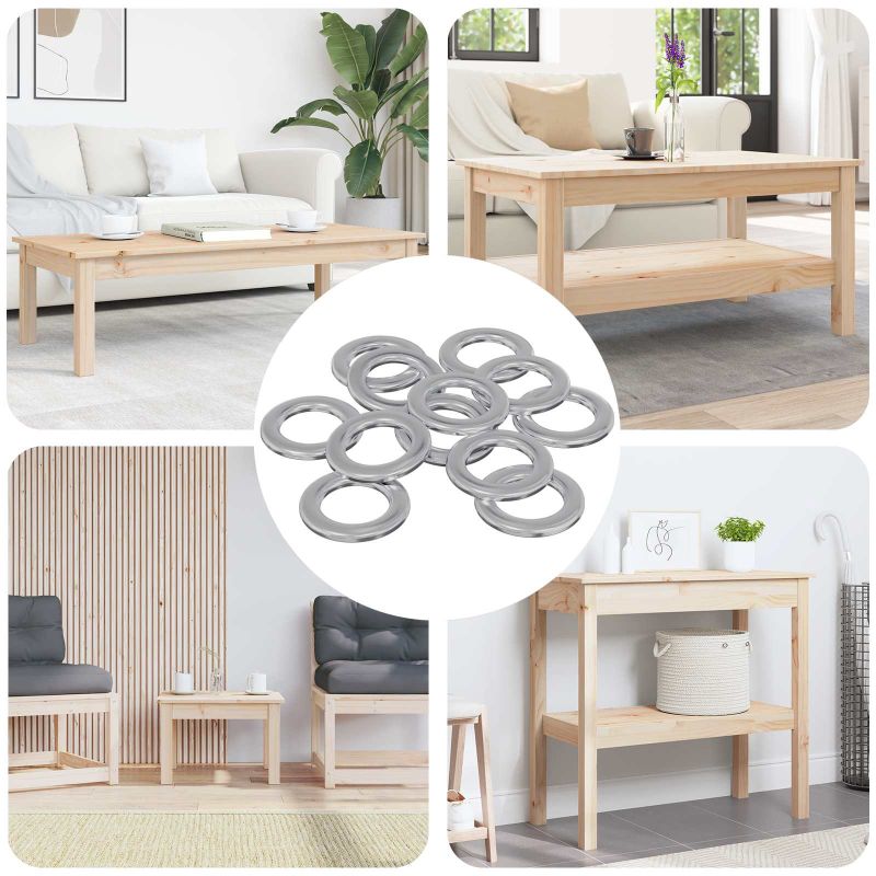 Mutterit 52941 pcs Hopea Rauta