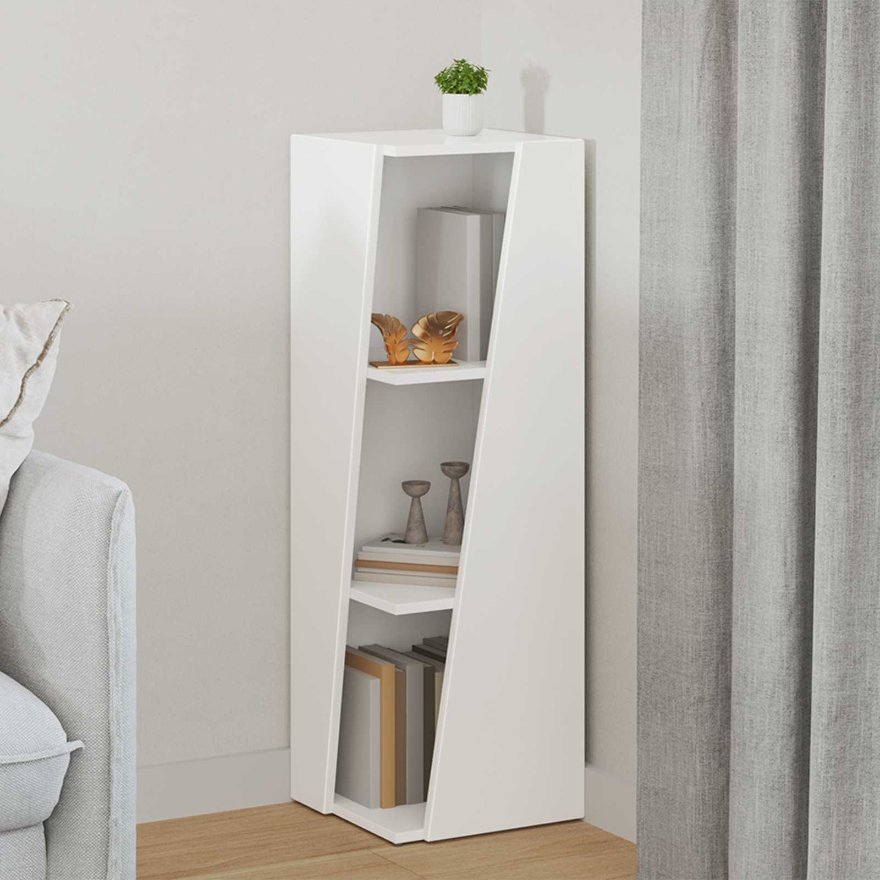 Sivuhylly Valkoinen 33 x 32 x 100,5 cm Tekninen puu