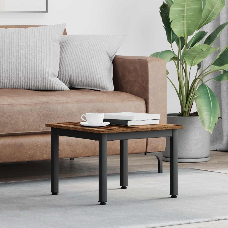 Sohvapöytä Vanha puu 50 x 50 x 36 cm Tekninen puu