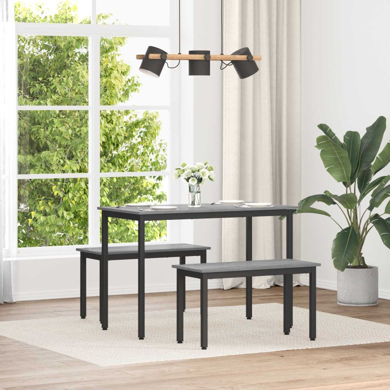 Penkki Harmaa Sonoma 80 x 35 x 45 cm Tekninen puu