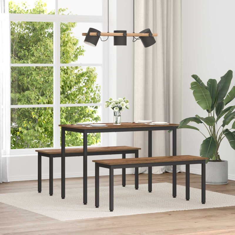 Penkki Vanha puu 110 x 35 x 45 cm Tekninen puu