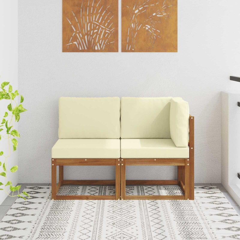 Ulkomoduuli Keskikohta ja Nurkkasohva 2 Kappale Tiheä akasiapuu