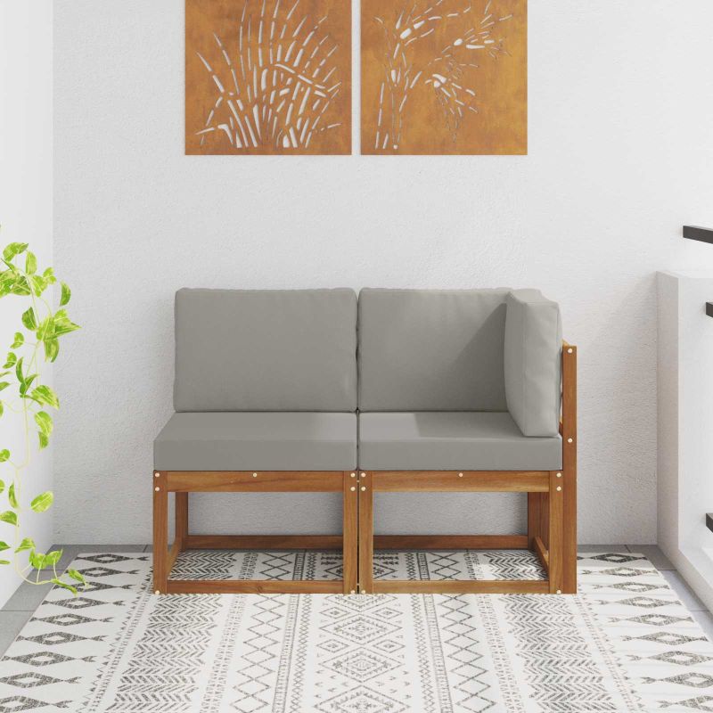 Ulkomoduuli Keskikohta ja Nurkkasohva 2 Kappale Tiheä akasiapuu