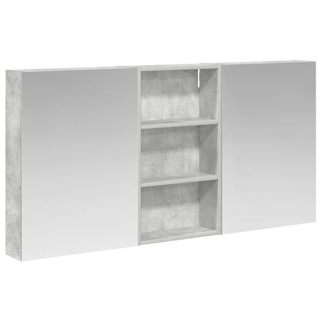 Kylpyhuoneen kaappisetti 3 pcs 140 x 14,5 x 70 cm Tekninen puu