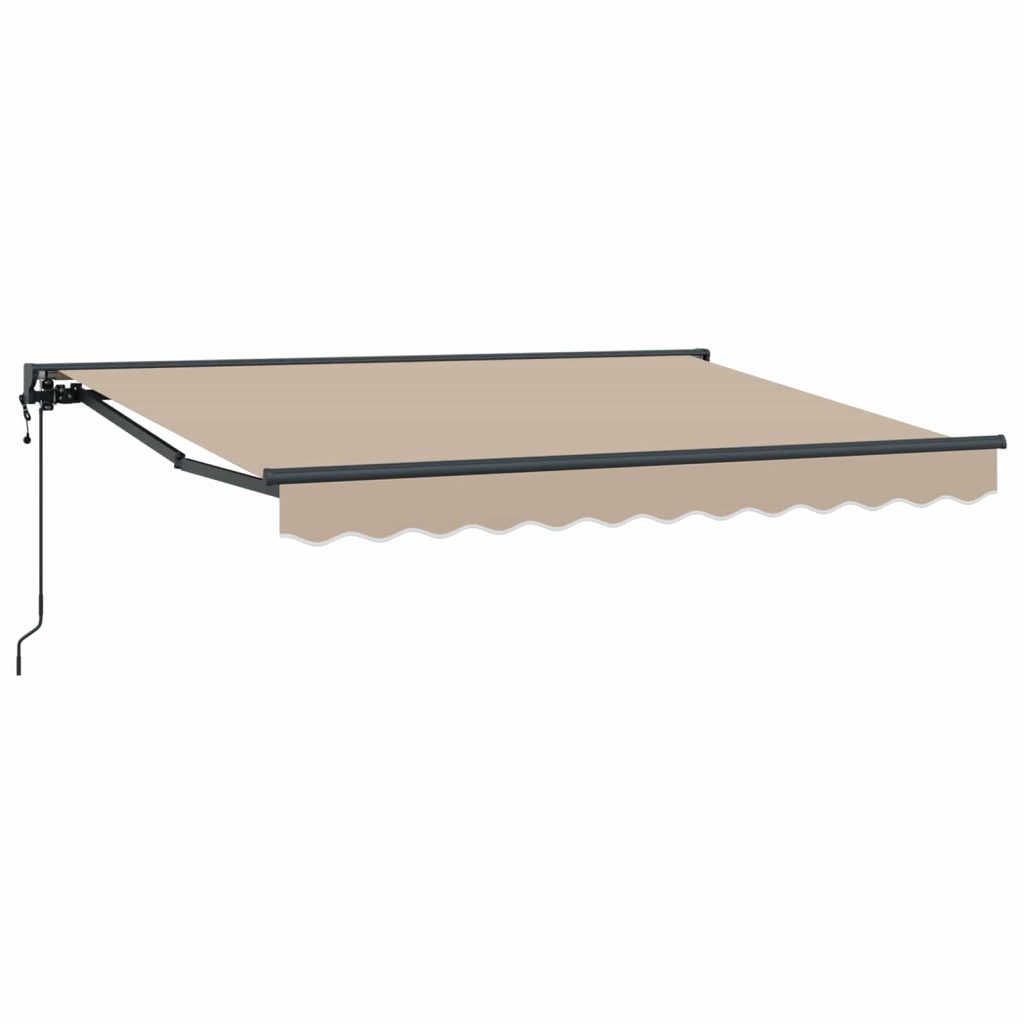 Sähkökäyttöinen Vedettävä Varjo Beige 2,5 x 2 m