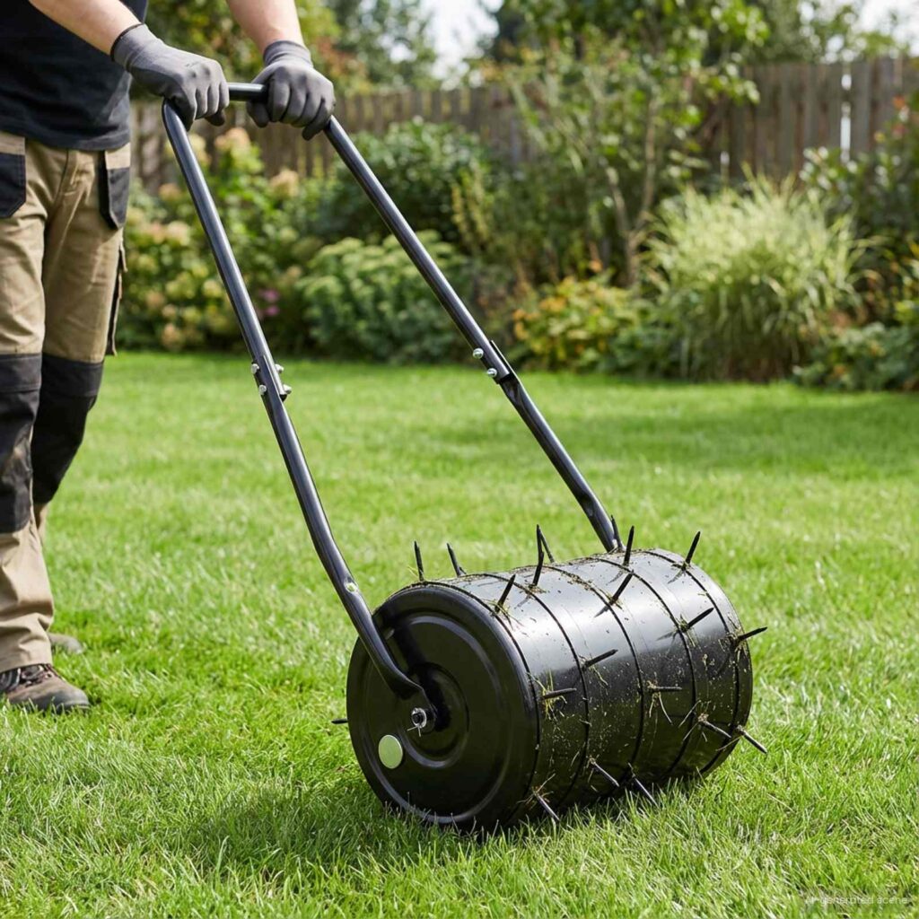 Nurmirulla vetoketjulla ja ilmastushäkkyröillä 110 x 52 cm
