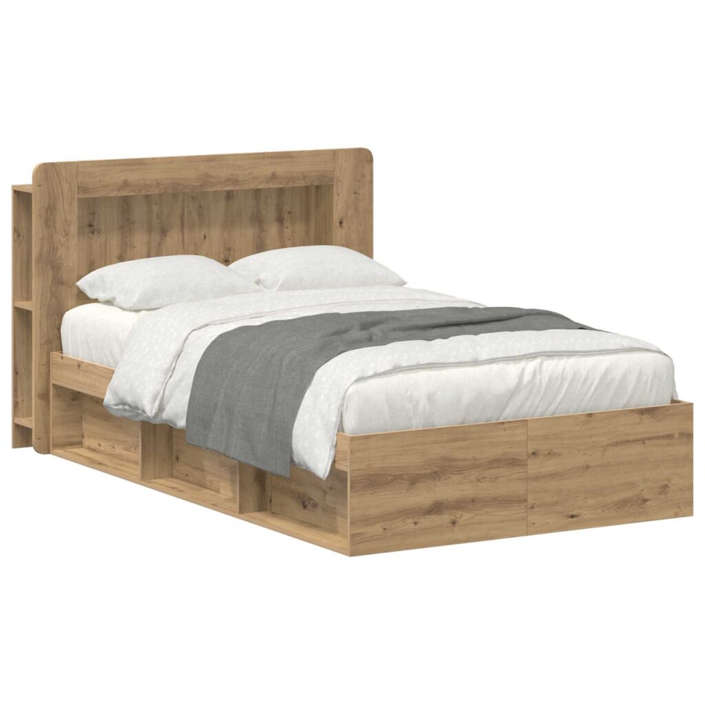 Sänkykehys varastolla Artisaanitammi 120 x 200 cm Tekninen puu