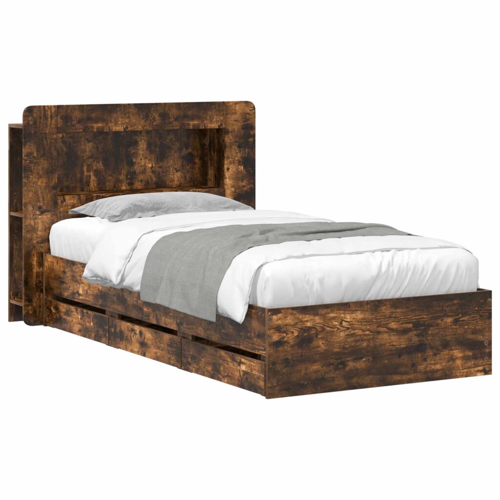 Sänkykehys varastolla Savutammi 80 x 200 cm Tekninen puu