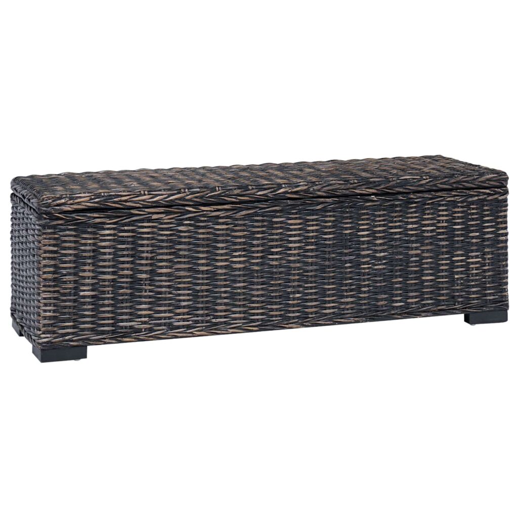 Säilytyslaatikko säilytystilassa Musta 110 x 35 x 45 cm