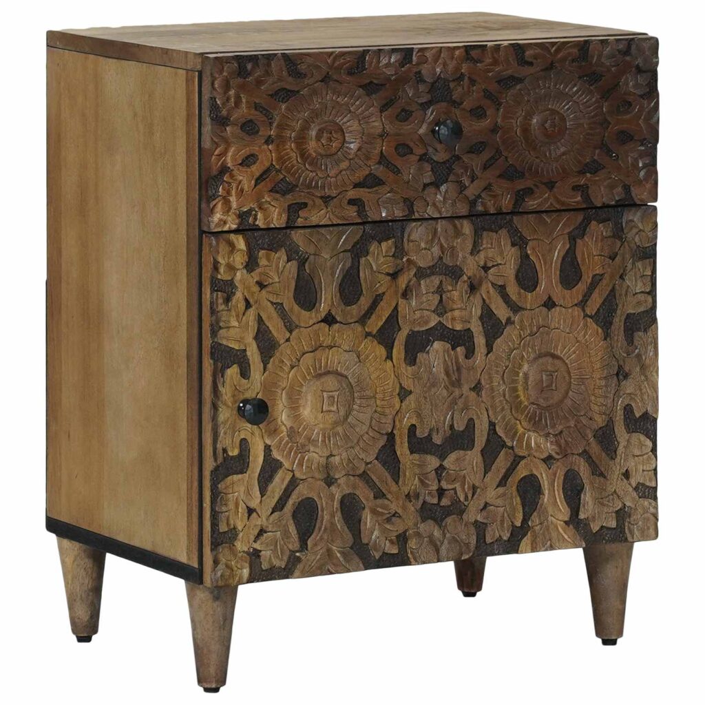 Sänkykaappi Ruskea 50 x 33 x 60 cm Kiinteä mango puu