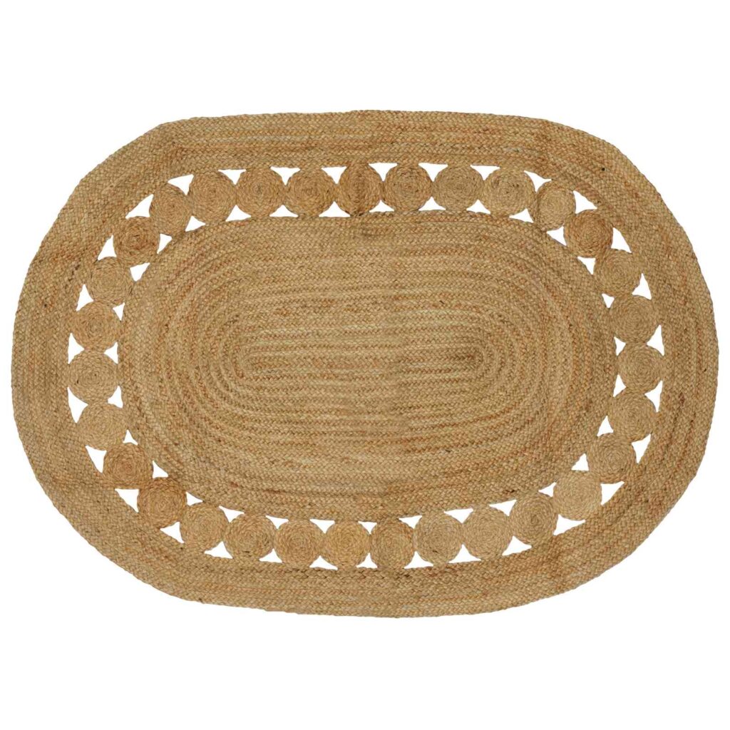 Matto Ruskea 122 x 183 cm Juutti