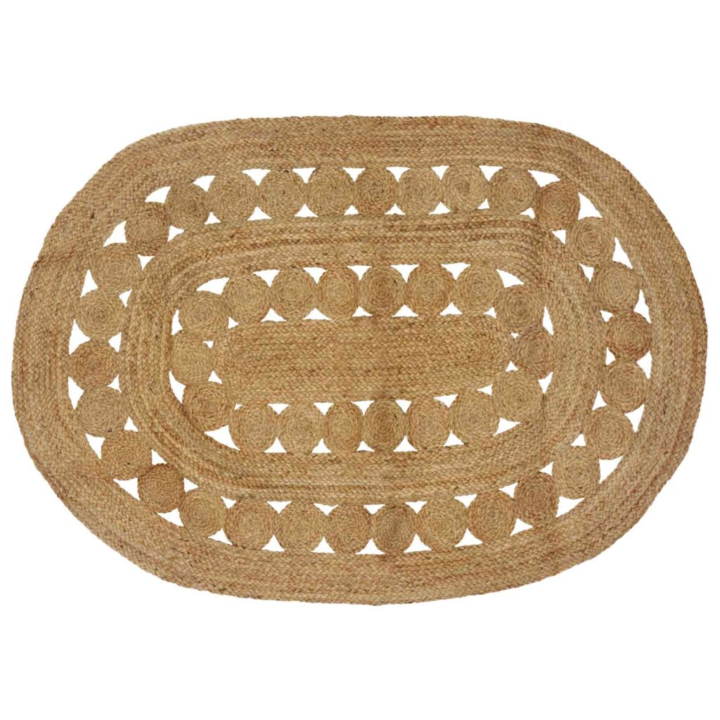 Matto Ruskea 122 x 183 cm Juutti