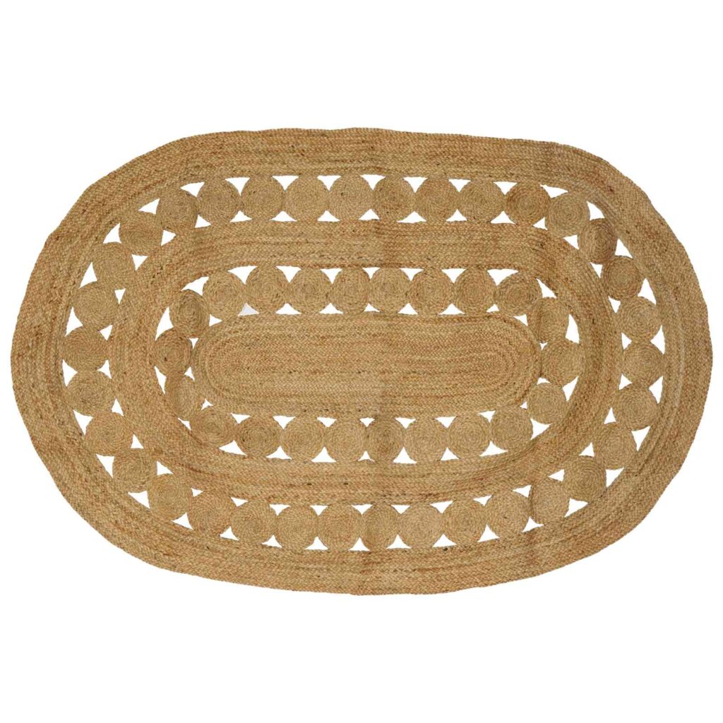 Matto Ruskea 152 x 245 cm Juutti