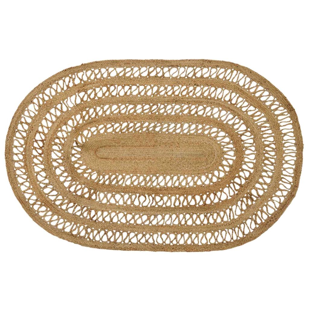 Matto Ruskea 122 x 183 cm Juutti