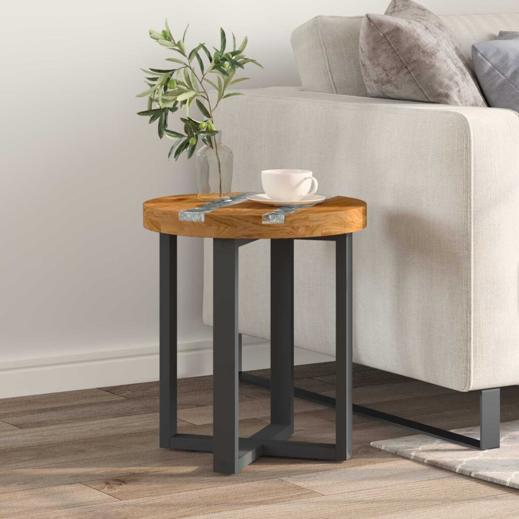 Sohvapöytä Ruskea 40 x 40 x 45 cm Tiikkipuu