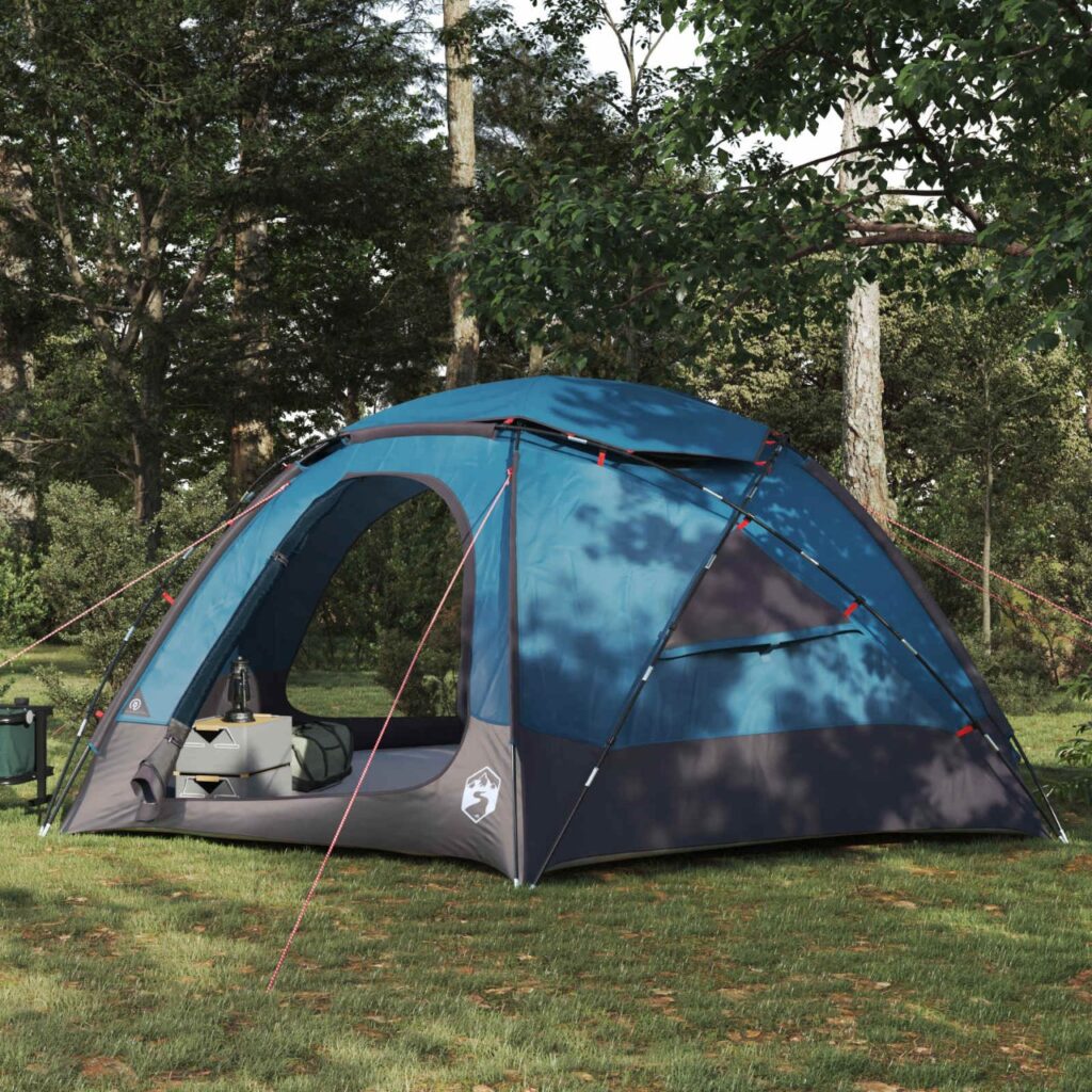 Kupoliteltta irrotettavalla sade suojalla Sininen 8-henkilöä