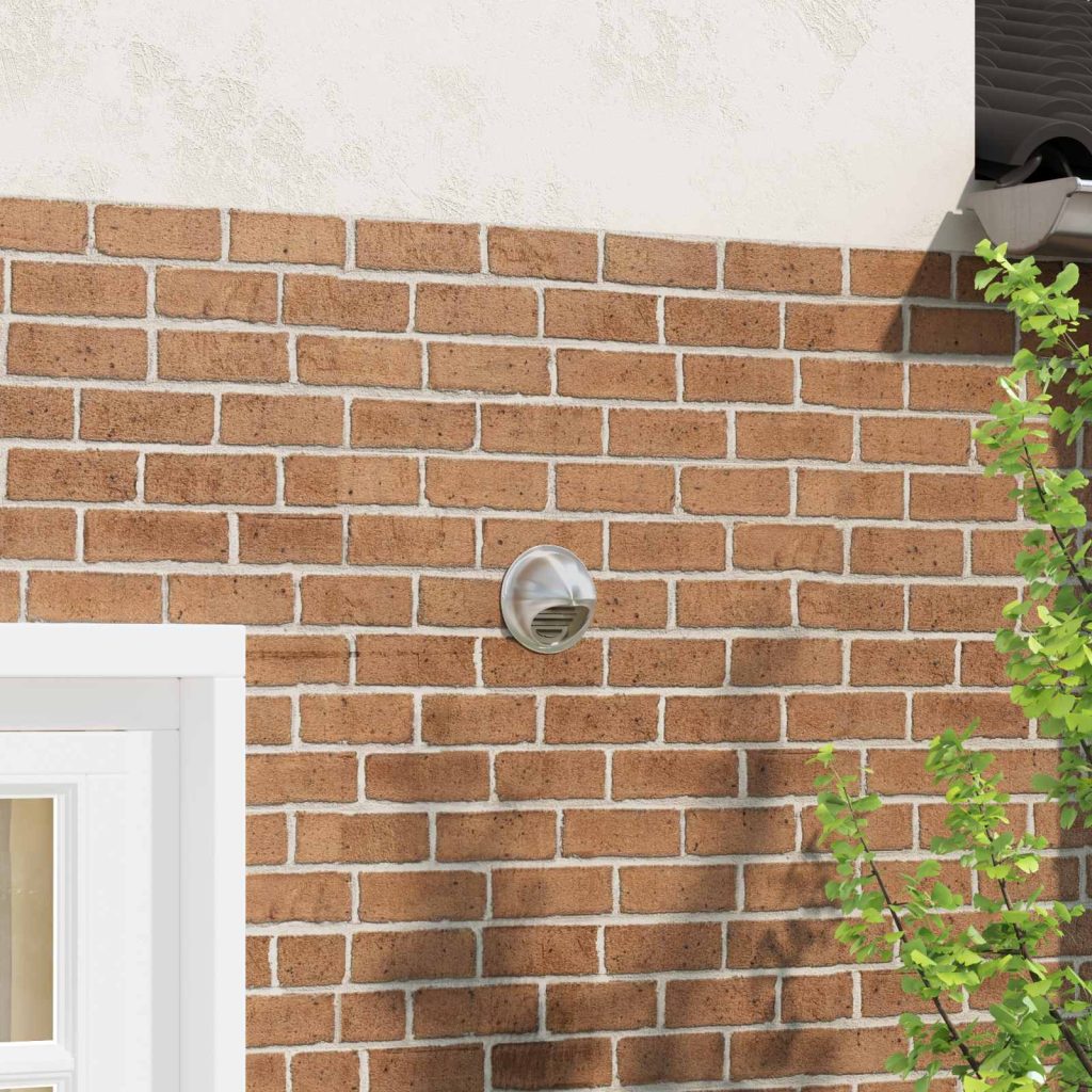 Ilmanvaihtosuojaimet 8 pcs Hopea 80 mm Ruostumaton teräs