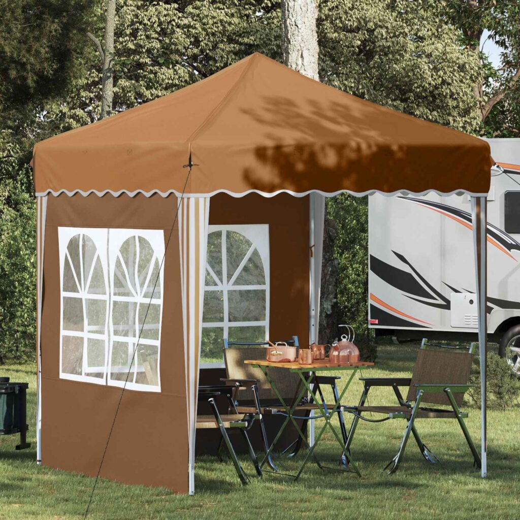 Pop-up Juhlateltta Beige 195 x 195 x 245 cm Oxford-kangas