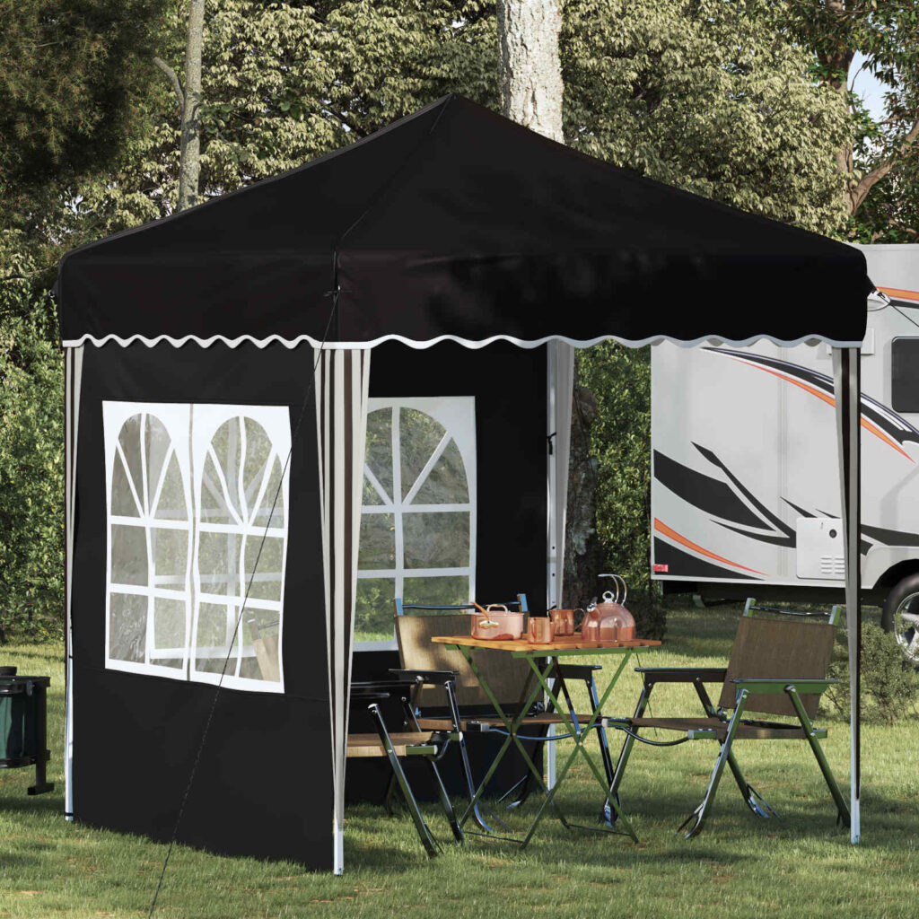 Pop-up Juhlateltta Musta 195 x 195 x 245 cm