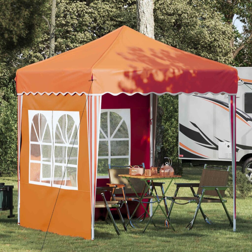 Pop-up Juhlateltta Oranssi 195 x 195 x 245 cm
