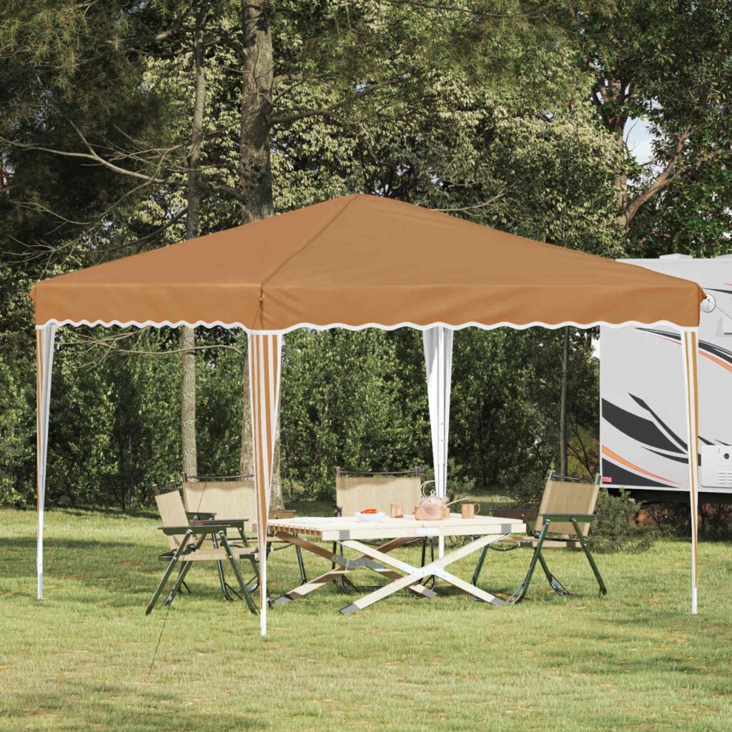 Pop-up Juhlateltta Beige 288 x 288 x 245 cm Oxford-kangas