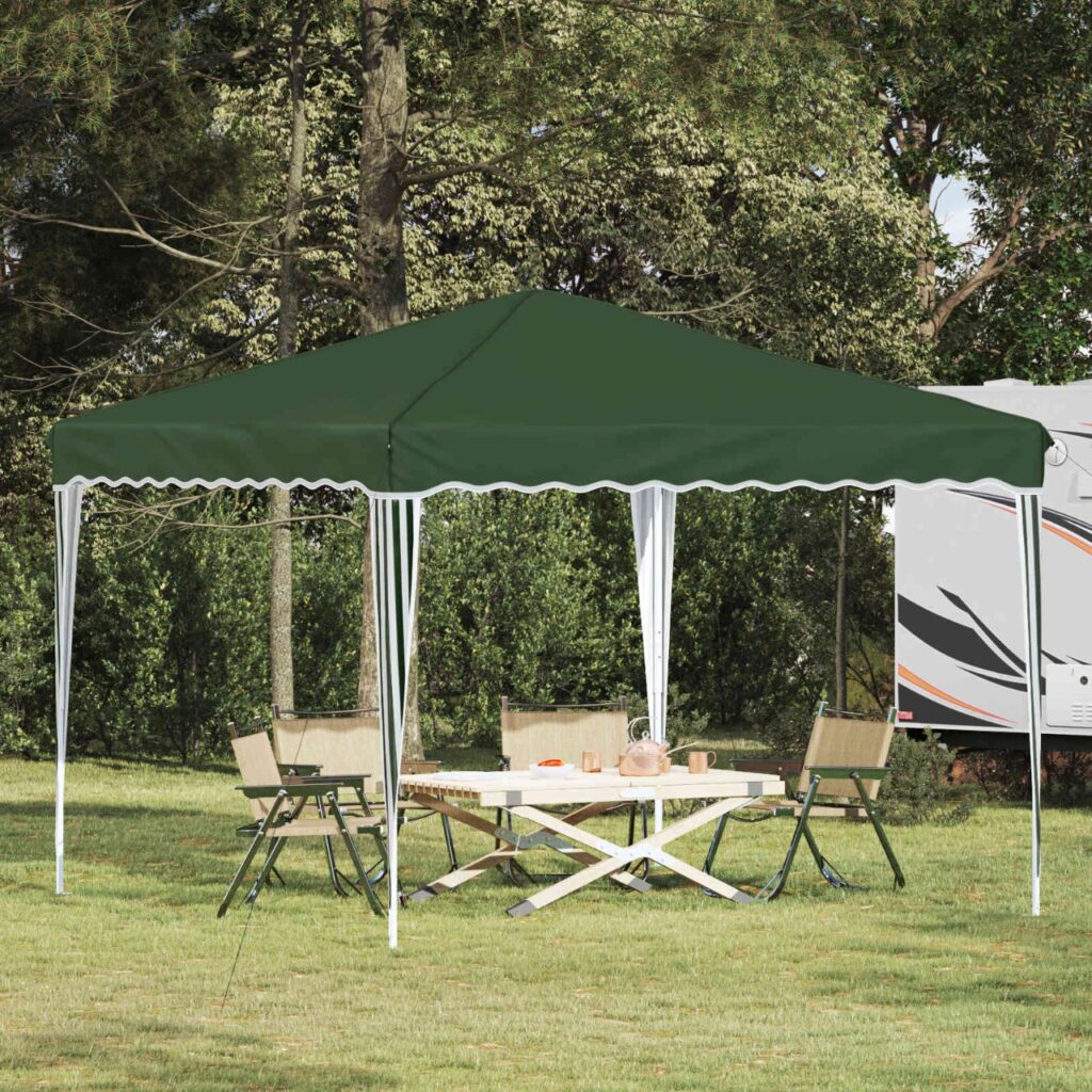 Pop-up Juhlateltta Vihreä 288 x 288 x 245 cm Oxford-kangas