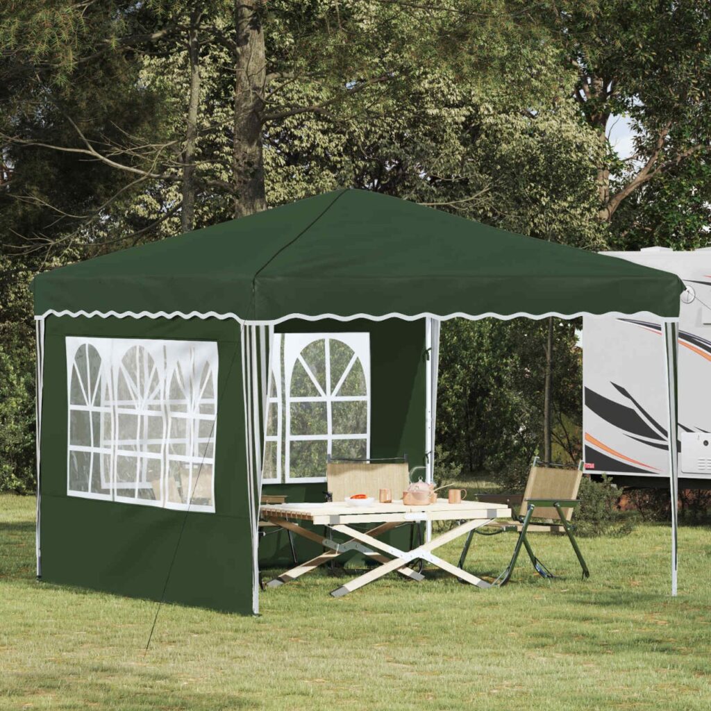 Pop-up Juhlateltta Vihreä 288 x 288 x 245 cm Oxford-kangas