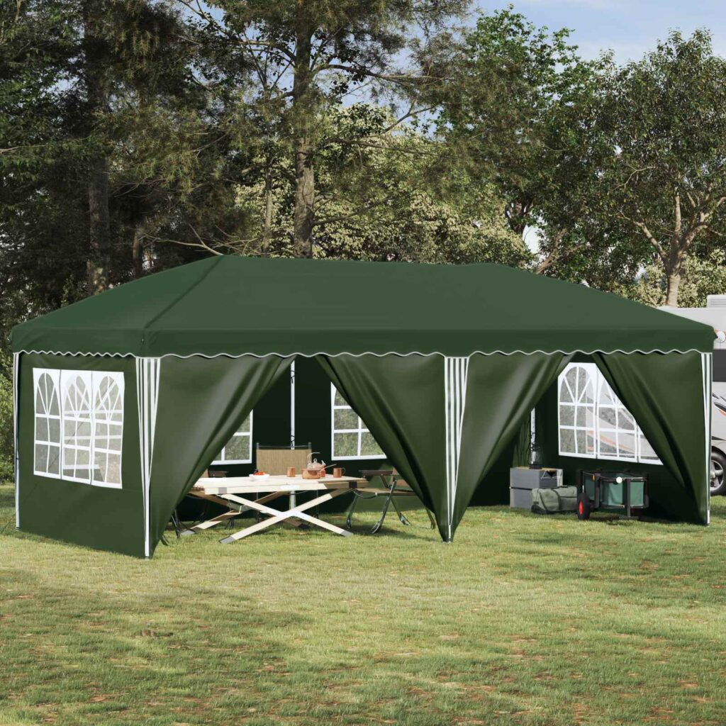 Pop-up Juhlateltta 575 x 288 x 245 cm Vihreä