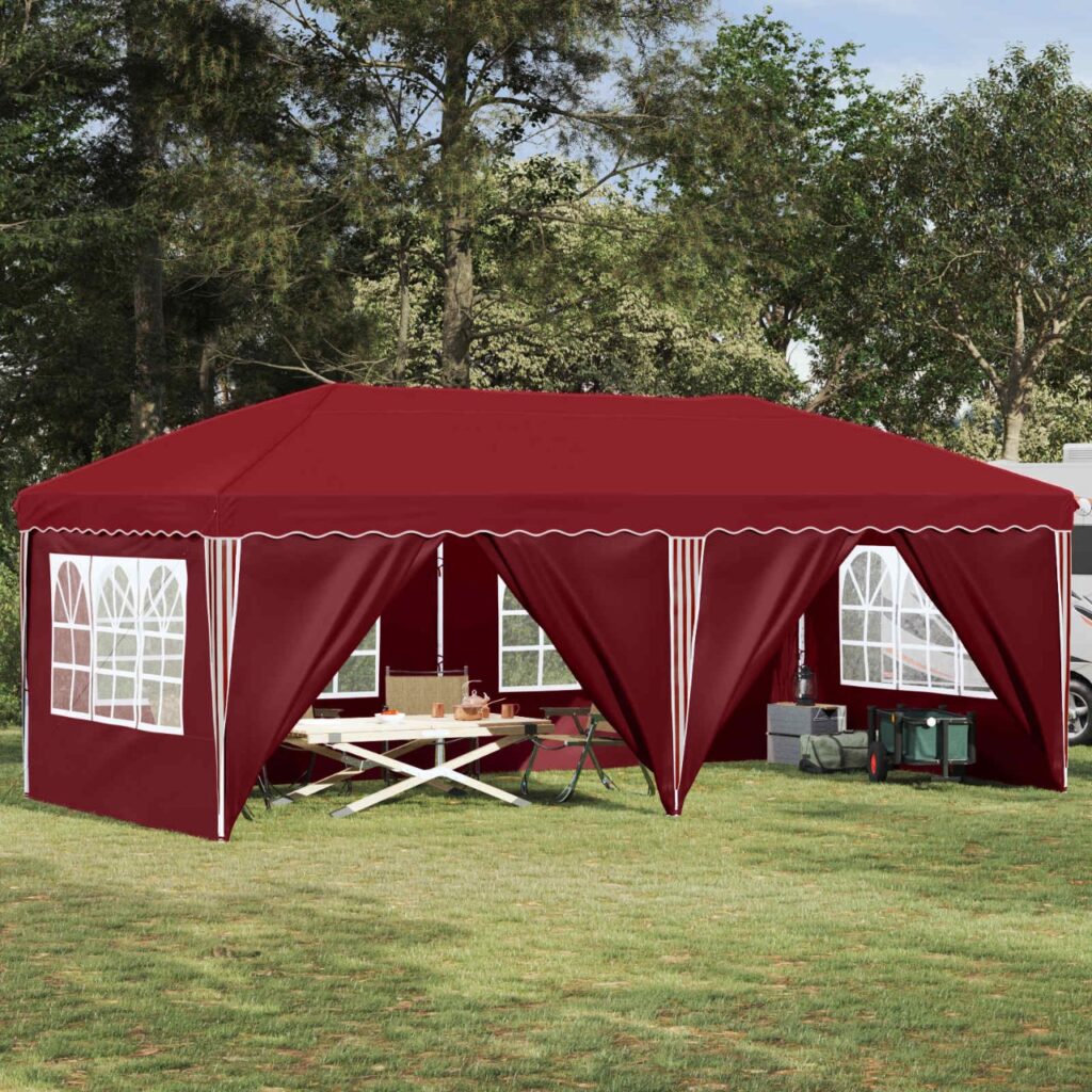 Pop-up Juhlateltta 575 x 288 x 245 cm Burgundi
