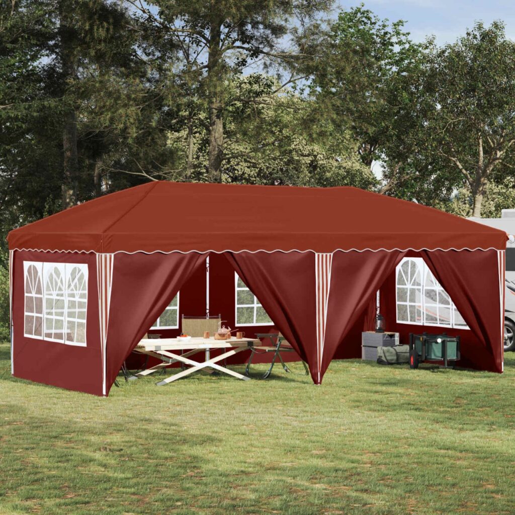 Pop-up Juhlateltta 575 x 288 x 245 cm Terrakotta