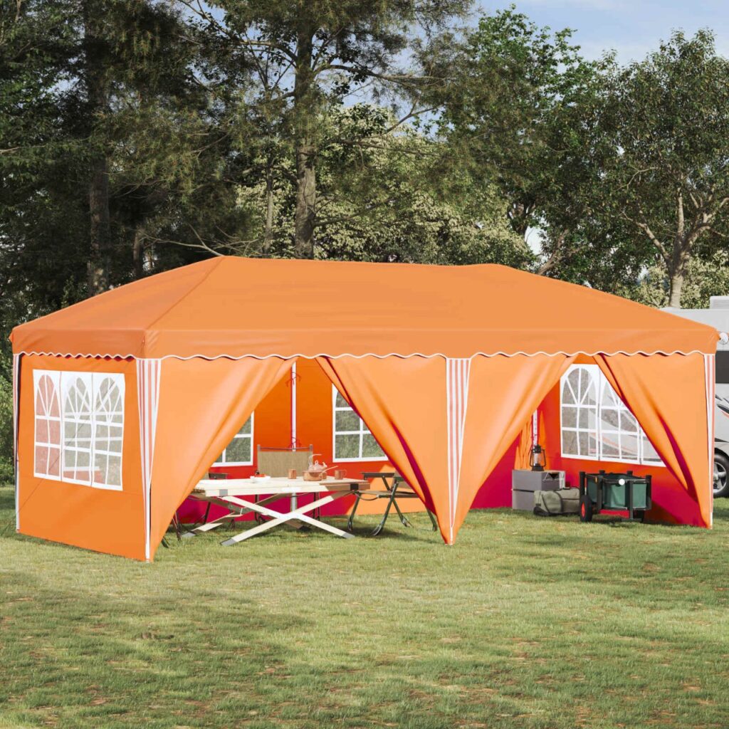 Pop-up Juhlateltta 575 x 288 x 245 cm Oranssi