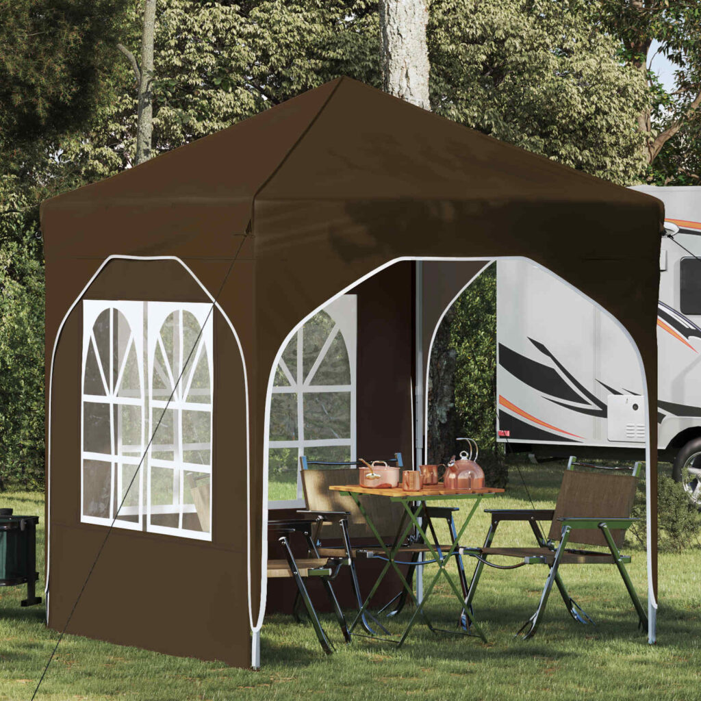 Pop-up Juhlateltta 192 x 192 x 245 cm Taupe