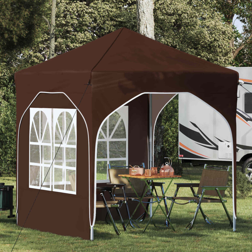 Pop-up Juhlateltta 192 x 192 x 245 cm Ruskea
