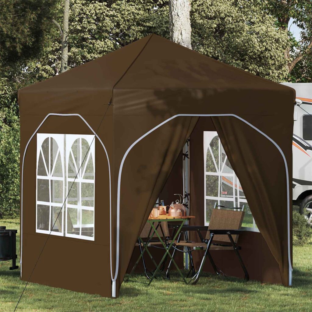 Pop-up Juhlateltta 192 x 192 x 245 cm Taupe