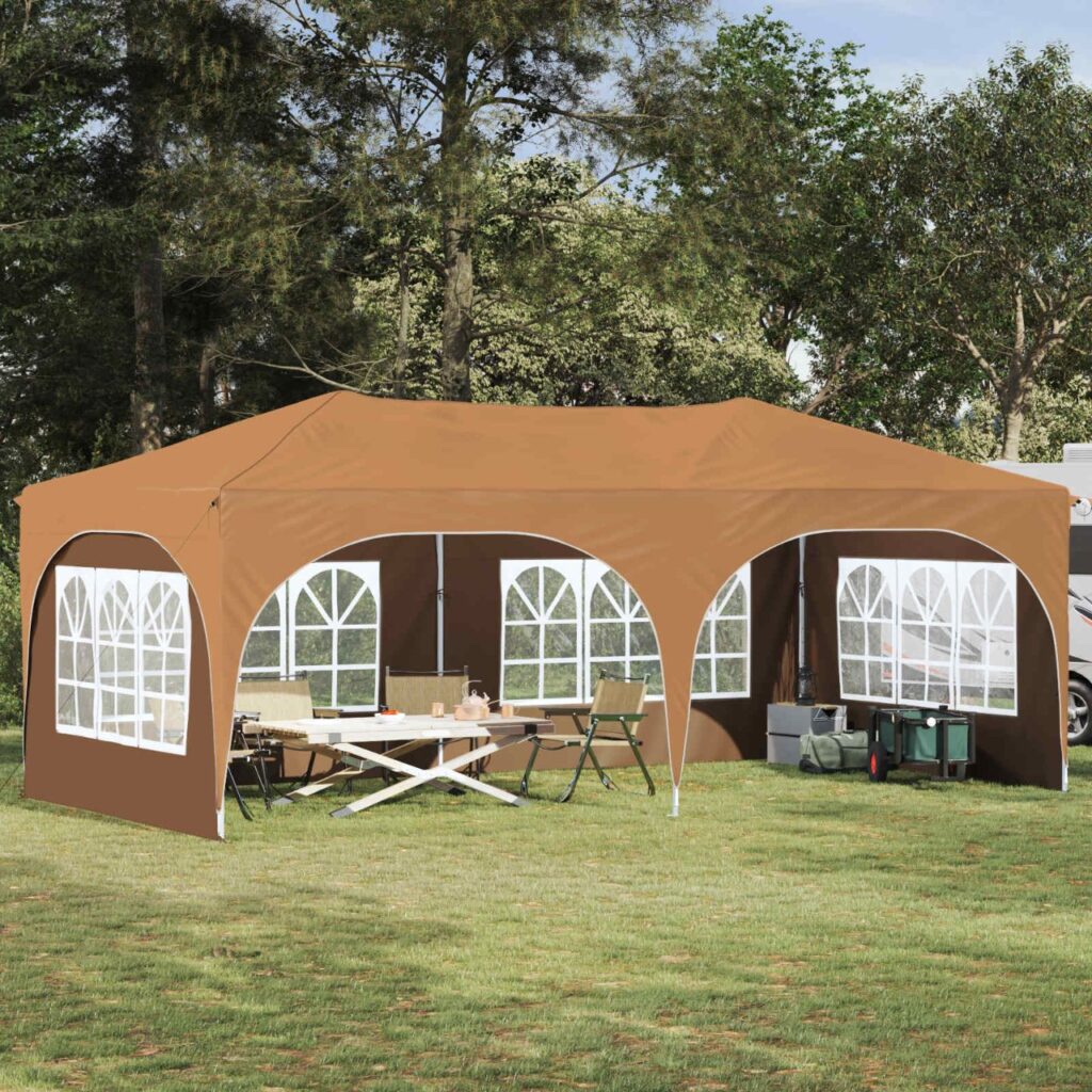 Pop-up Juhlateltta Beige 575 x 288 x 245 cm Oxford-kangas