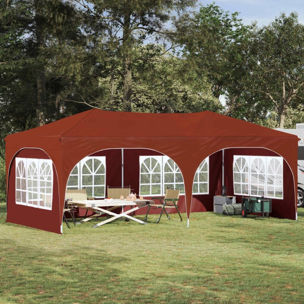 Pop-up Juhlateltta Terrakotta 575 x 288 x 245 cm Oxford-kangas